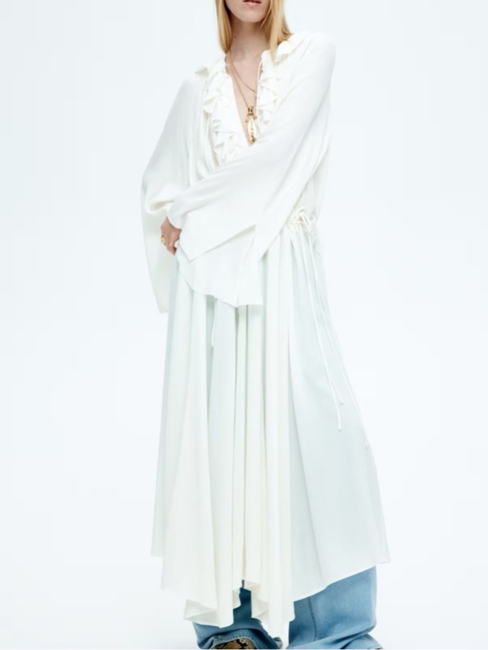 NWT H&M Edition Boho Dress - Picture 4 of 9